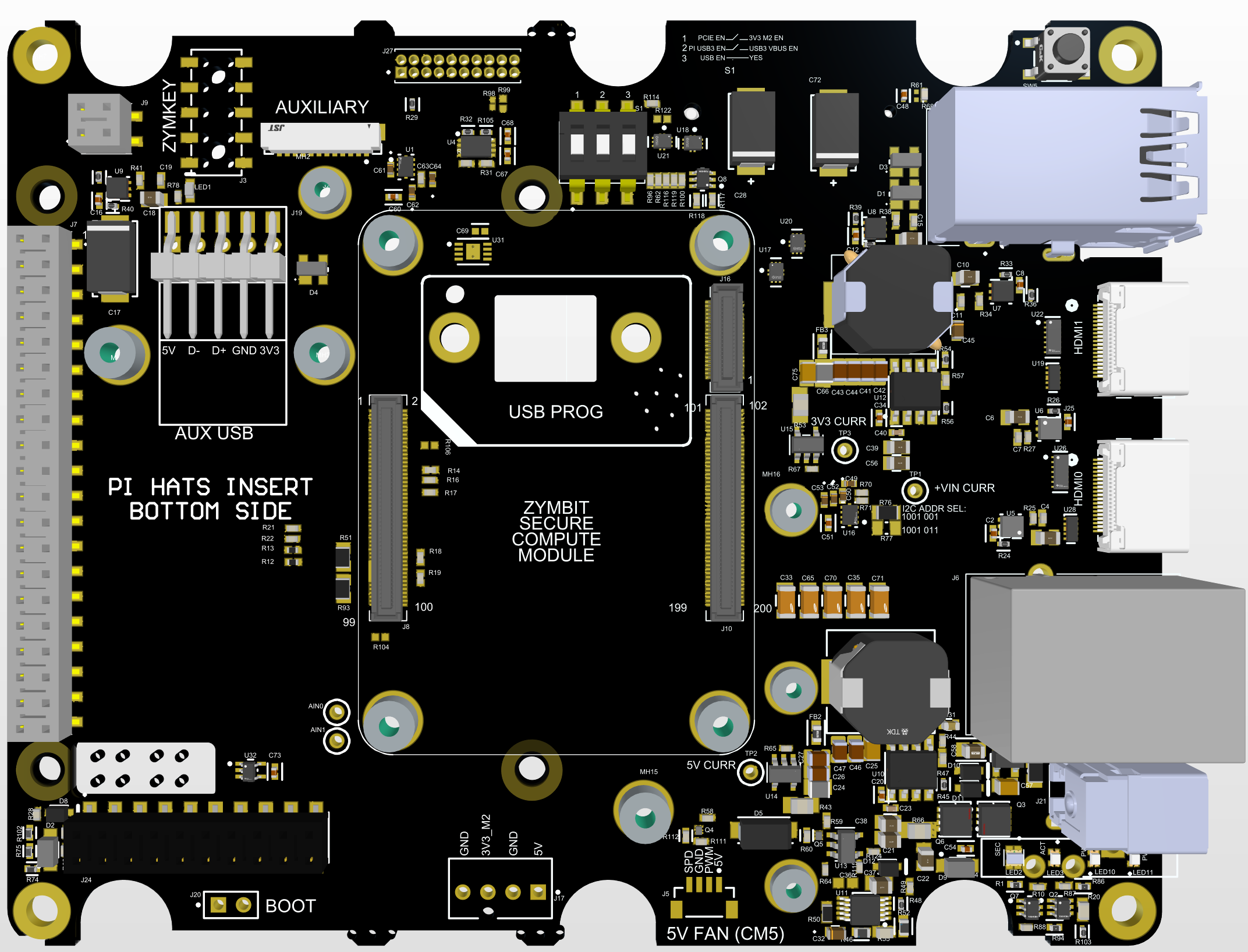 Secure Base Board top
