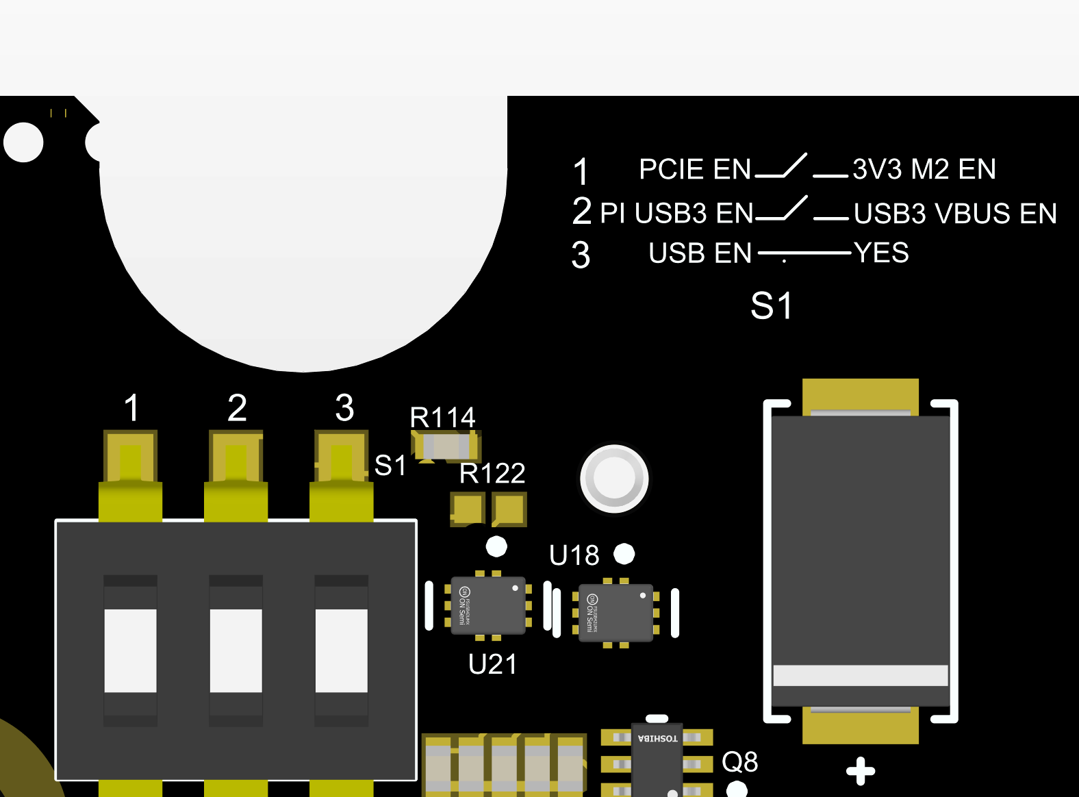 CM5 Features DIP Switch