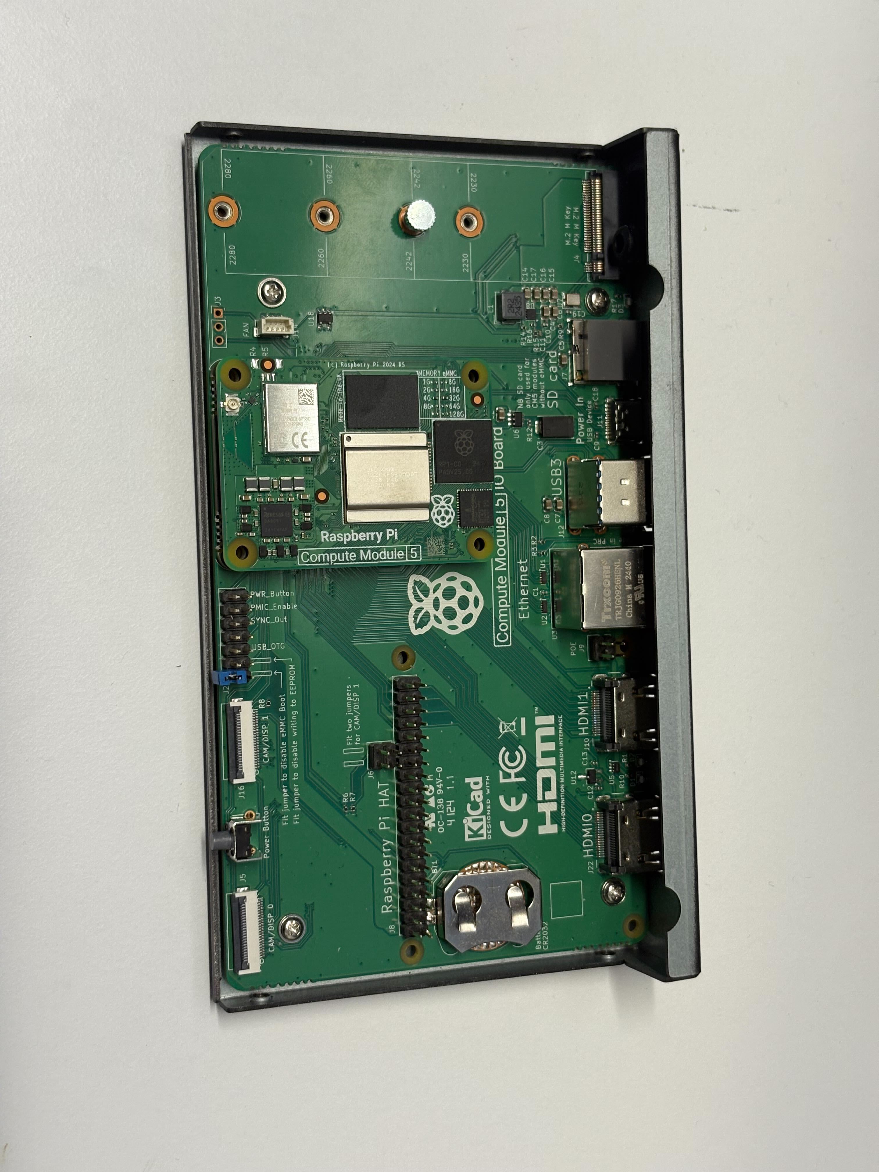 HSM60, CM5, IO Board installation