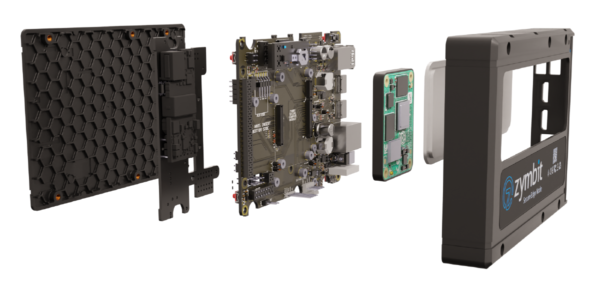 Secure Edge Node 500 exploded view